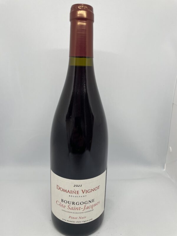 Bourgogne Côte Saint-Jacques rouge - pinot noir